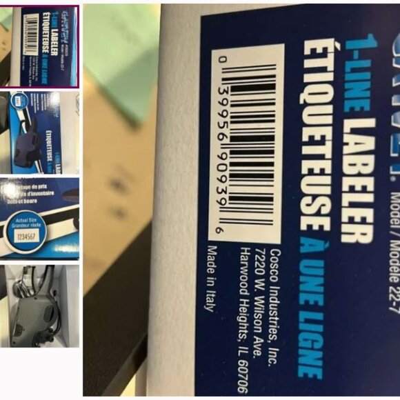 Label machine